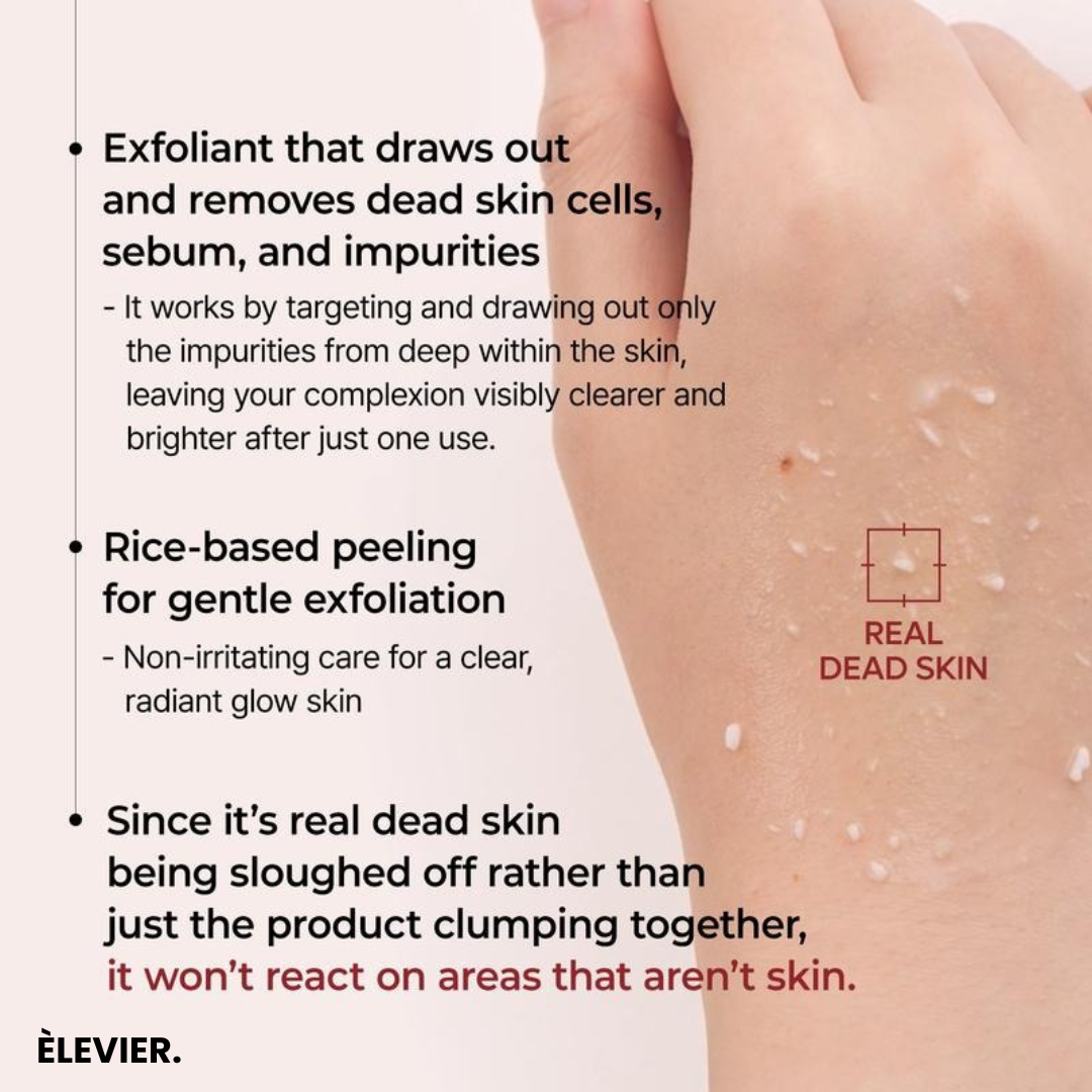Peel Shot Glow White Rice Line