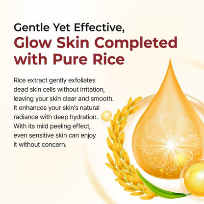 Peel Shot Glow White Rice Line