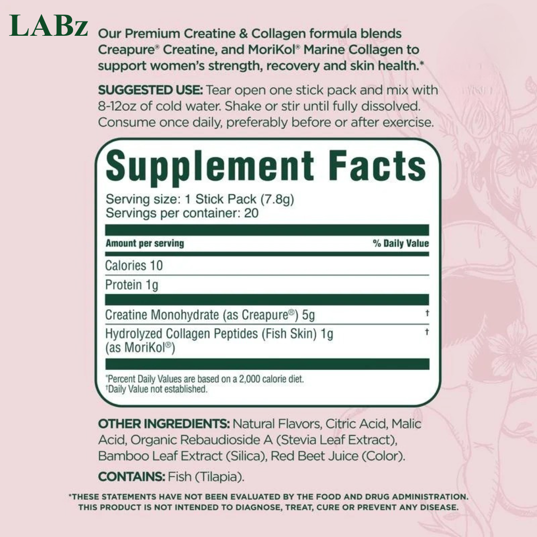 Creatine & Collagen Sticks