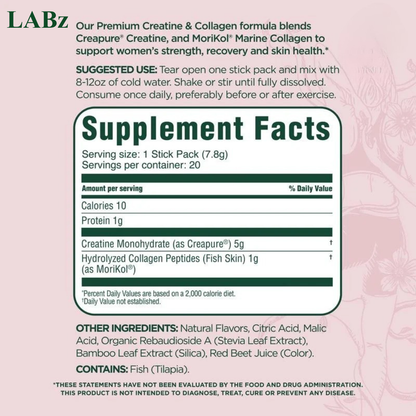 Creatine & Collagen Sticks